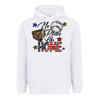 White no place like home Heavyweight Hoodie - CowhideDigitalArt