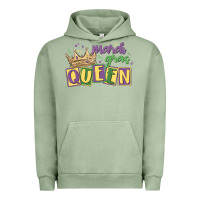Pigment Oil Green mardi gras queen Urban Hoodie - MaliasSmallBusiness