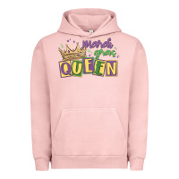 Pigment Salmon mardi gras queen Urban Hoodie - MaliasSmallBusiness