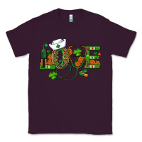 Plum st patricks day love nurse Classic Tee - RanaPortraitStore