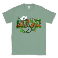 Sage st patricks day love nurse Classic Tee - RanaPortraitStore