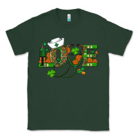 Sports Green st patricks day love nurse Classic Tee - RanaPortraitStore