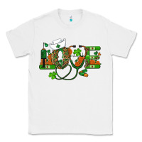 White st patricks day love nurse Classic Tee - RanaPortraitStore