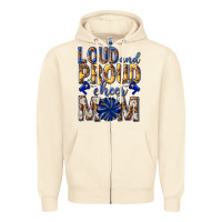 Sandshell loud and proud cheer mom Zipper Hoodie - texasbilliewilder