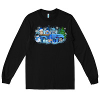 Black snow gnome truck Long Sleeve Tee - Zillion Design Studio