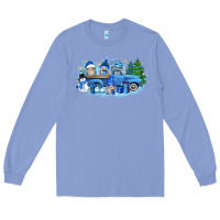 Colony Blue snow gnome truck Long Sleeve Tee - Zillion Design Studio