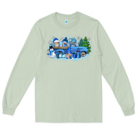 Matcha snow gnome truck Long Sleeve Tee - Zillion Design Studio