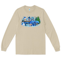 Mushroom snow gnome truck Long Sleeve Tee - Zillion Design Studio