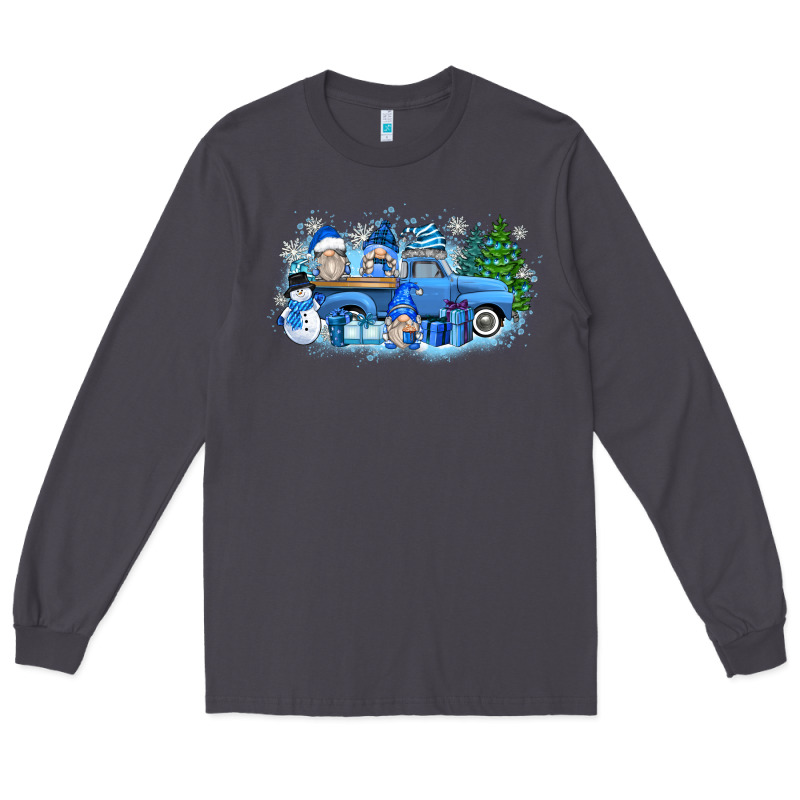 Snow Gnome Truck Long Sleeve Tee by Zillion Design Studio | Teevron