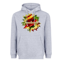 Heather Grey juneteenth sunflower black lives matter Heavyweight Hoodie - HRA Design Shop