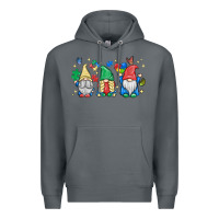 Rock autism gnome Premium Hoodie - MaliasSmallBusiness