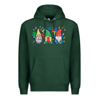 Sports Green autism gnome Premium Hoodie - MaliasSmallBusiness