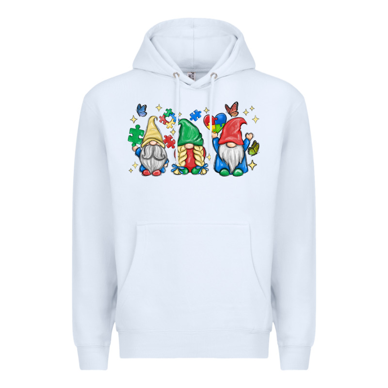 Autism Gnome Premium Hoodie by MaliasSmallBusiness | Teevron