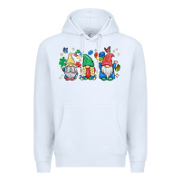 White autism gnome Premium Hoodie - MaliasSmallBusiness