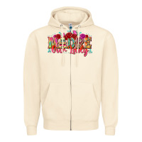 Sandshell madre our lady Zipper Hoodie - texasbilliewilder
