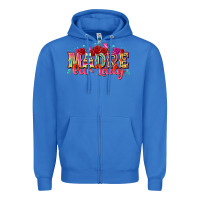 True Royal madre our lady Zipper Hoodie - texasbilliewilder