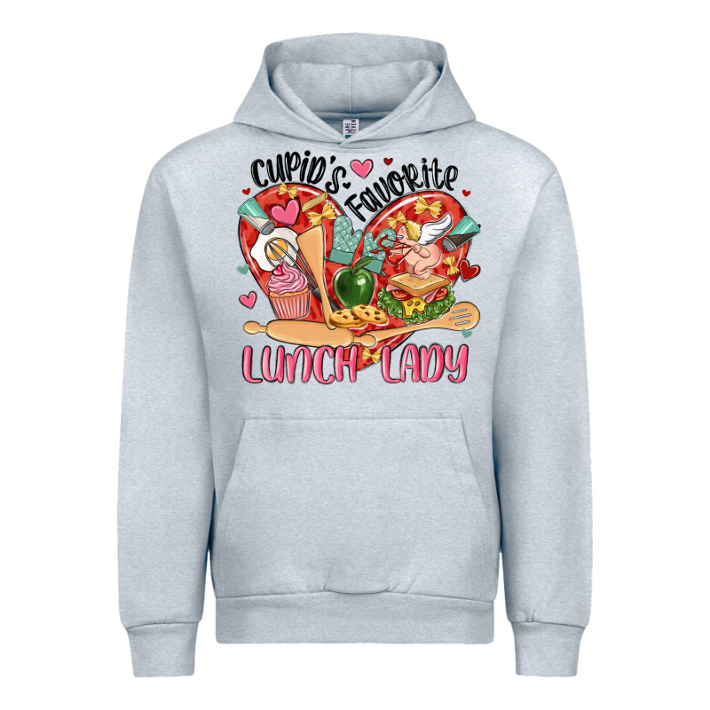 Cupids Favorite Lunch Lady Urban Hoodie by MaliasSmallBusiness | Teevron