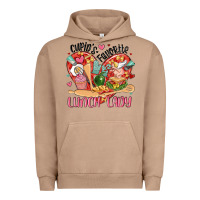 Pigment Burro cupids favorite lunch lady Urban Hoodie - MaliasSmallBusiness