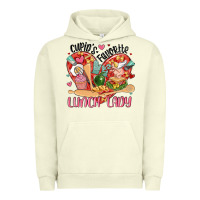 Pigment Pistachio cupids favorite lunch lady Urban Hoodie - MaliasSmallBusiness
