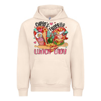 Sandshell cupids favorite lunch lady Urban Hoodie - MaliasSmallBusiness