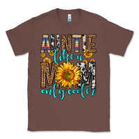 Chestnut auntie like a mom only cooler Classic Tee - Zillion Design Studio