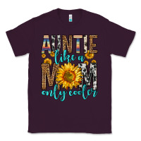 Plum auntie like a mom only cooler Classic Tee - Zillion Design Studio