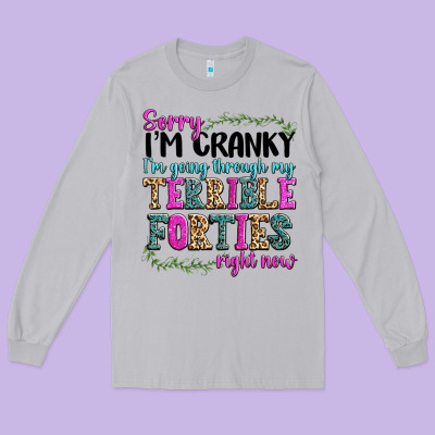 Long Sleeve Tee sorry im cranky im going through my terrible forti