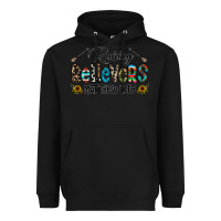 Black raising believers Heavyweight Hoodie - CowhideDigitalArt