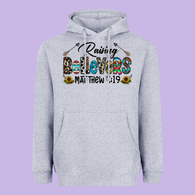 Raising Believers Heavyweight Hoodie Designed By Cowhidedigitalart