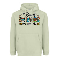 Matcha raising believers Heavyweight Hoodie - CowhideDigitalArt