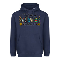 Navy raising believers Heavyweight Hoodie - CowhideDigitalArt