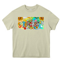 Mossy Best Teacher Ever Heavy Core Tee - CowhideDigitalArt