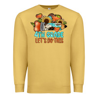 Antique Gold 4th grade let's do this Premium Sweatshirt - JahusDesignShop