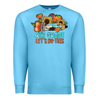 Ocean Blue 4th grade let's do this Premium Sweatshirt - JahusDesignShop