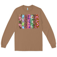 Toasted Coconut Western easter brush stroke Long Sleeve Tee - RanaPortraitStore
