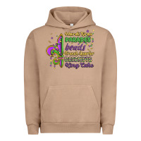 Pigment Burro mardi gras parades beads french quarter beignets k Urban Hoodie - MaliasSmallBusiness