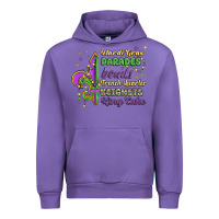Tulip mardi gras parades beads french quarter beignets k Urban Hoodie - MaliasSmallBusiness