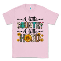 Bubblegum Pink a little country a little hood Classic Tee - Zillion Design Studio