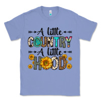 Colony Blue a little country a little hood Classic Tee - Zillion Design Studio