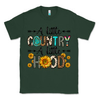 Sports Green a little country a little hood Classic Tee - Zillion Design Studio