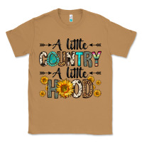 Toasted Coconut a little country a little hood Classic Tee - Zillion Design Studio