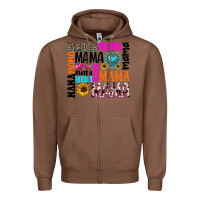 Chestnut mama gemstone sunflower Zipper Hoodie - texasbilliewilder