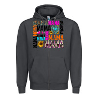 Smoke mama gemstone sunflower Zipper Hoodie - texasbilliewilder