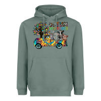 Sage autism avareness3 Heavyweight Hoodie - CowhideDigitalArt