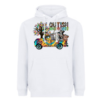 White autism avareness3 Heavyweight Hoodie - CowhideDigitalArt