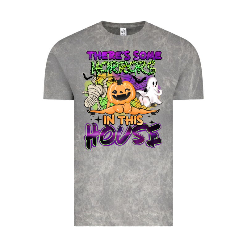 Theres Some Horrors In This House Vintage Tee by BarkalooDesign | Teevron