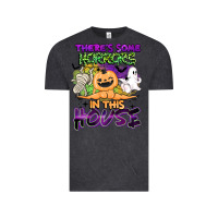 Vintage Black theres some horrors in this house Vintage Tee - BarkalooDesign