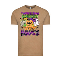 Vintage Coffee theres some horrors in this house Vintage Tee - BarkalooDesign