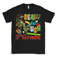 Black ready to crush third grade Classic Tee - texasbilliewilder