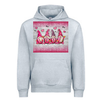 Heather Grey valentine's day gnomes Urban Hoodie - MaliasSmallBusiness
